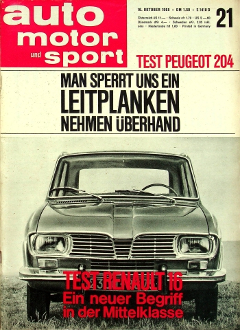 Auto Motor und Sport 21/1965